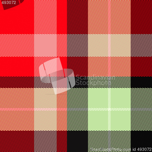 Image of Scottish tartan plaid