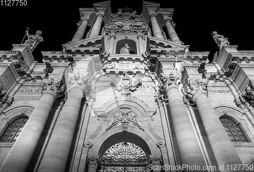Image of Cathedral of Syracuse entrance