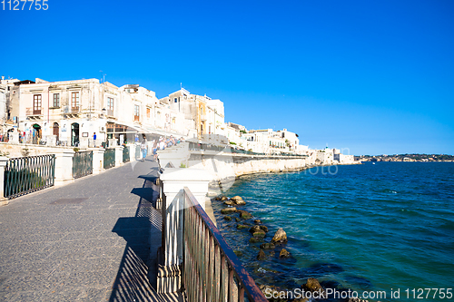Image of Ortigia view during a summer day