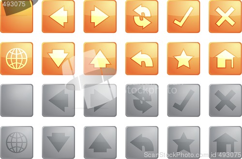 Image of Navigation icons