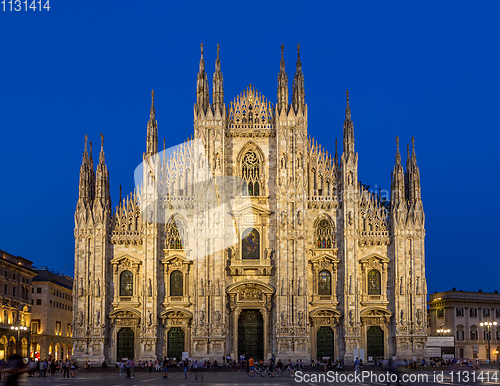Image of Milan Cathedral and Piazza Duomo