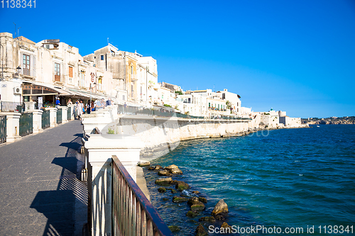 Image of Ortigia view during a summer day