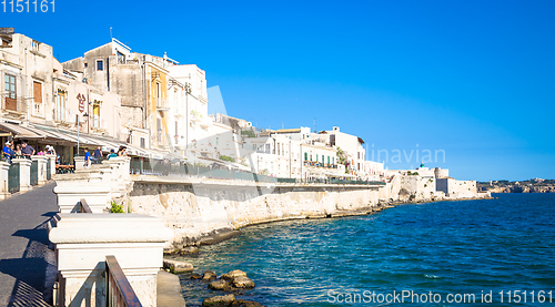 Image of Ortigia view during a summer day