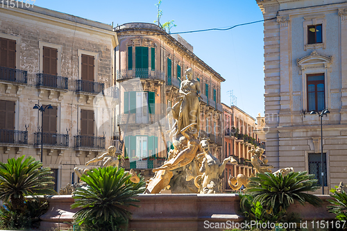 Image of Piazza Archimede (Archimede Square) in Syracuse