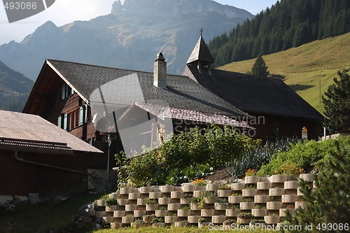 Image of Traditional Alpine cabin
