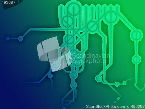 Image of Technical schematic diagram