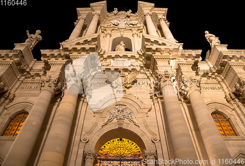 Image of Cathedral of Syracuse entrance