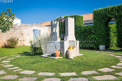 Image of Vintage water well