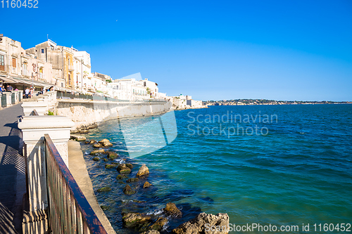 Image of Ortigia view during a summer day