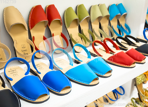 Image of Shopping for Avarca (Menorca sandals)