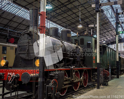 Image of Steam Locomotive detail