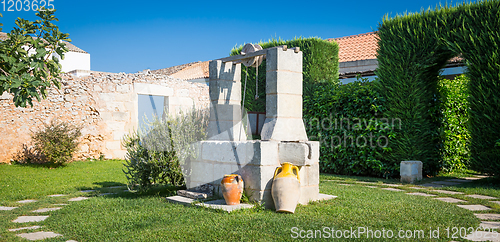 Image of Vintage water well