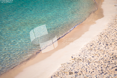 Image of Cala en Turqueta (Turqueta Beach) in Menorca, Spain