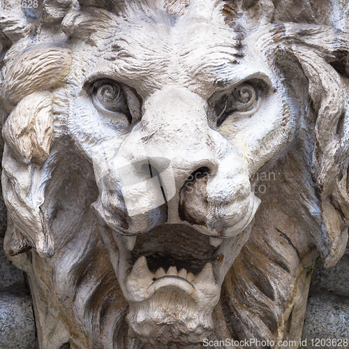 Image of Lion-Shaped Demon head