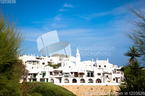 Image of Traditional village in Menorca, Spain