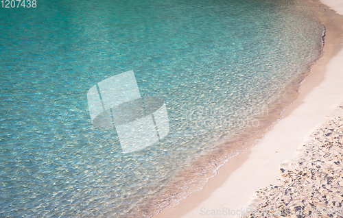 Image of Cala en Turqueta (Turqueta Beach) in Menorca, Spain