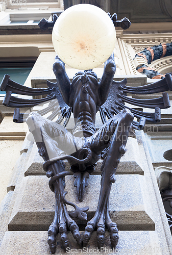 Image of Giant Gargoyle Lamp