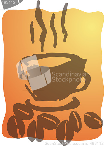 Image of Cup of coffee illustration