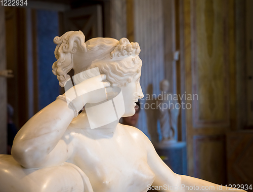 Image of Classical statue of Pauline Bonaparte, made by Antonio Canova