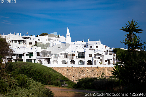 Image of Traditional village in Menorca, Spain