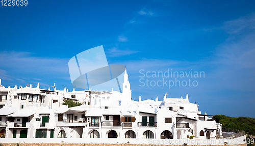 Image of Traditional village in Menorca, Spain