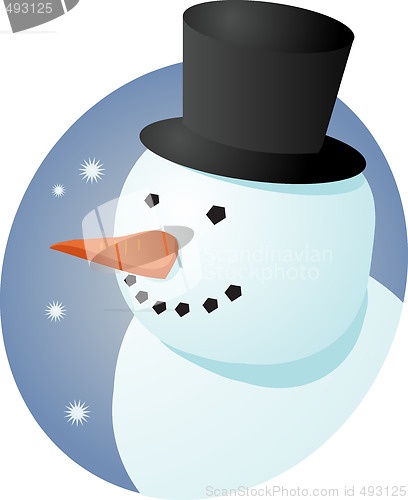 Image of Smiling snowman