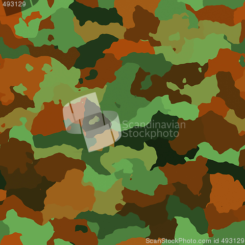 Image of Camouflage pattern texture