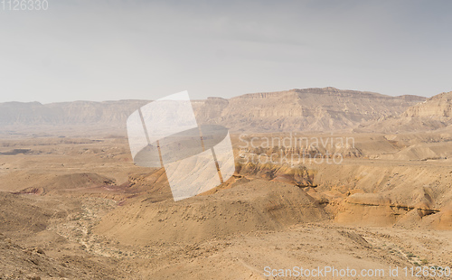 Image of Travel in Israel negev desert landscape