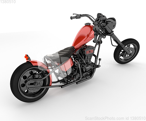 Image of A bike two wheeler vector or color illustration