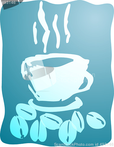 Image of Cup of coffee illustration