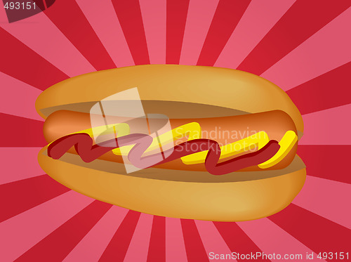 Image of Hotdog illustration