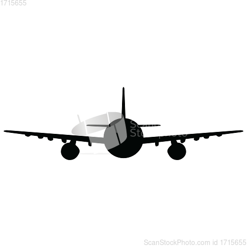 Image of Airplane silhouette