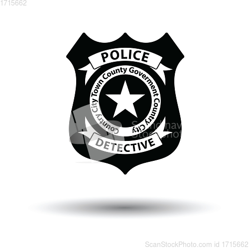 Image of Police badge icon