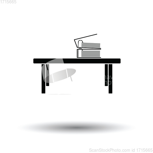 Image of Office low table icon