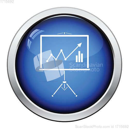 Image of Analytics stand icon