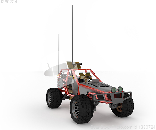 Image of A car toy vector or color illustration