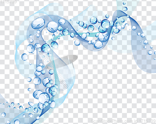 Image of Abstract water background