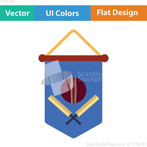 Image of Cricket shield emblem icon