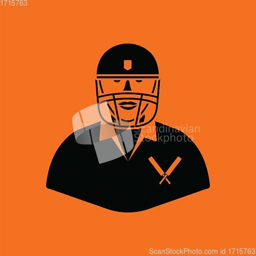 Image of Cricket player icon