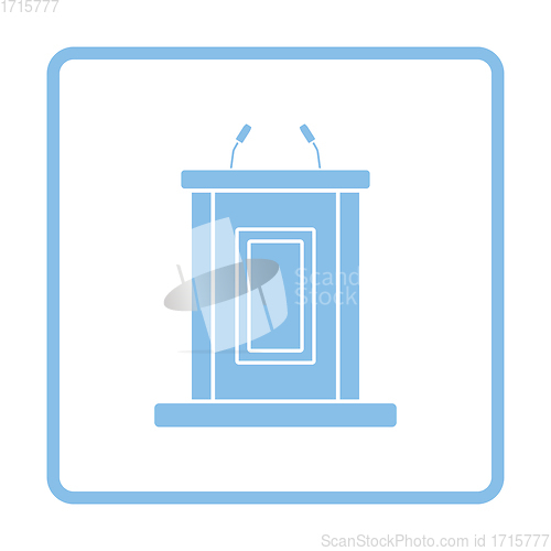 Image of Witness stand icon