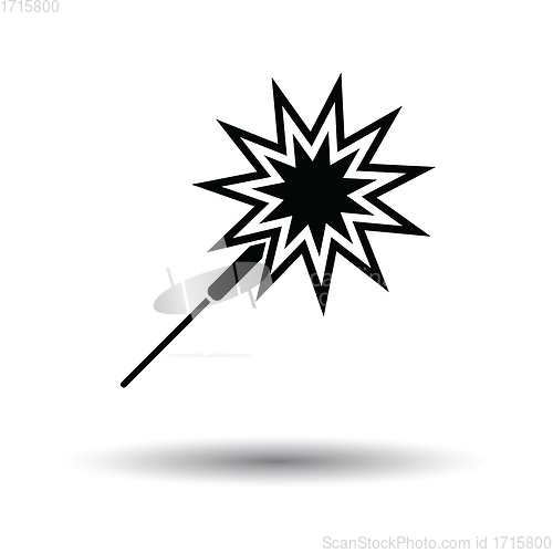 Image of Party sparkler icon