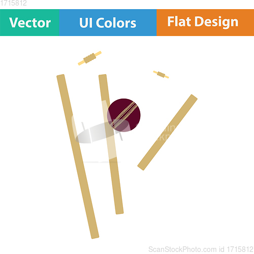Image of Cricket wicket icon