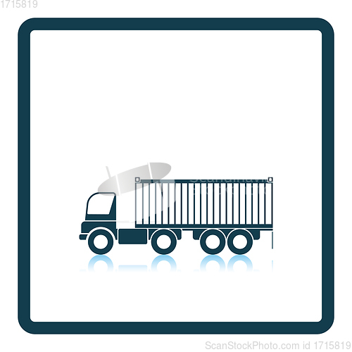 Image of Container truck icon