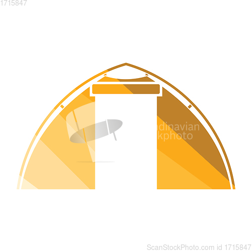 Image of Touristic tent  icon