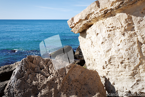 Image of Cliffs by the sea.