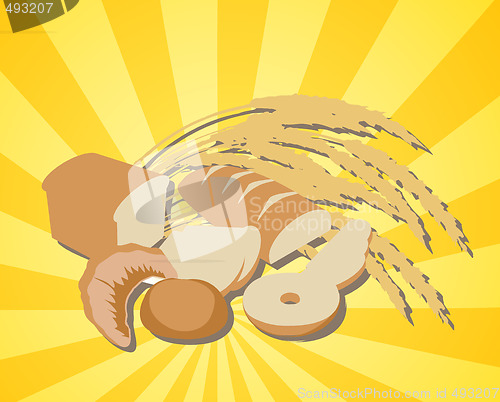 Image of Abundance of bread