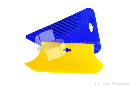 Image of Plastic spatula for wallpaper.