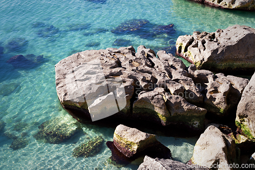 Image of Cliffs by the sea.