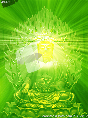 Image of Buddha illustration