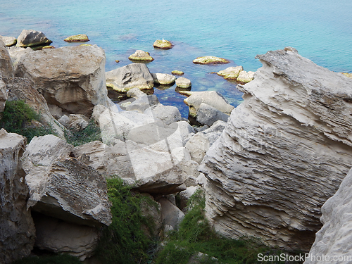 Image of Cliffs by the sea.